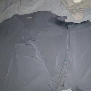 Charcoal grey scrubs